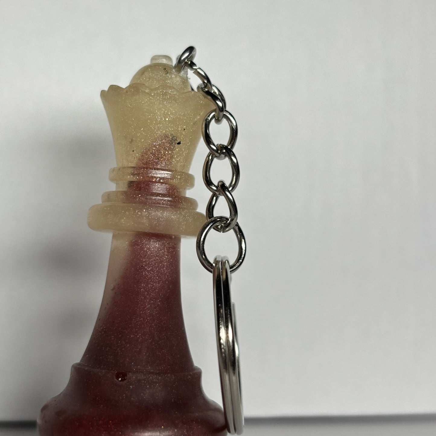 Comfy Queen Handmade Resin Keychain - One of a Kind Design