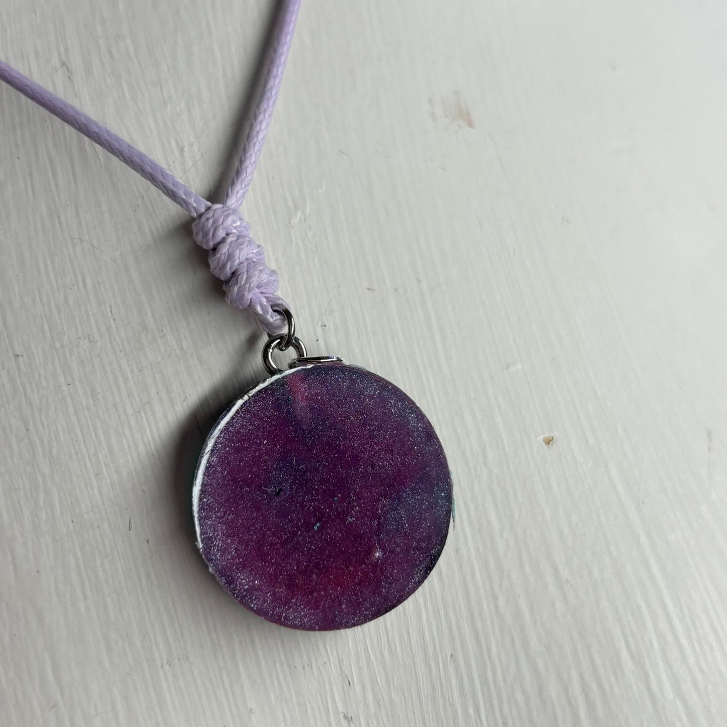 Dark Green King - Handmade Resin Chess Necklace