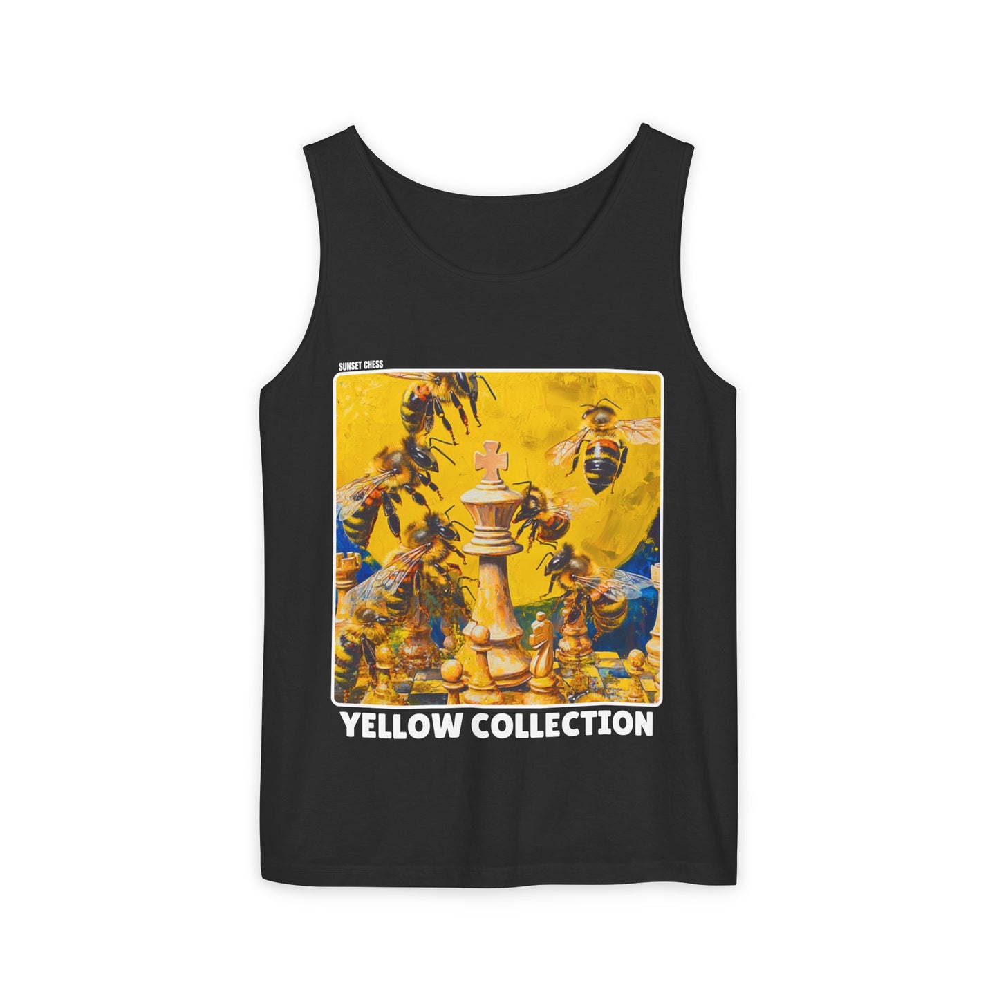 The King and The Bees - Black Tank Top