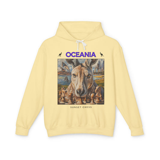 Kangaroo Chess - Light Yellow Chess Hoodie