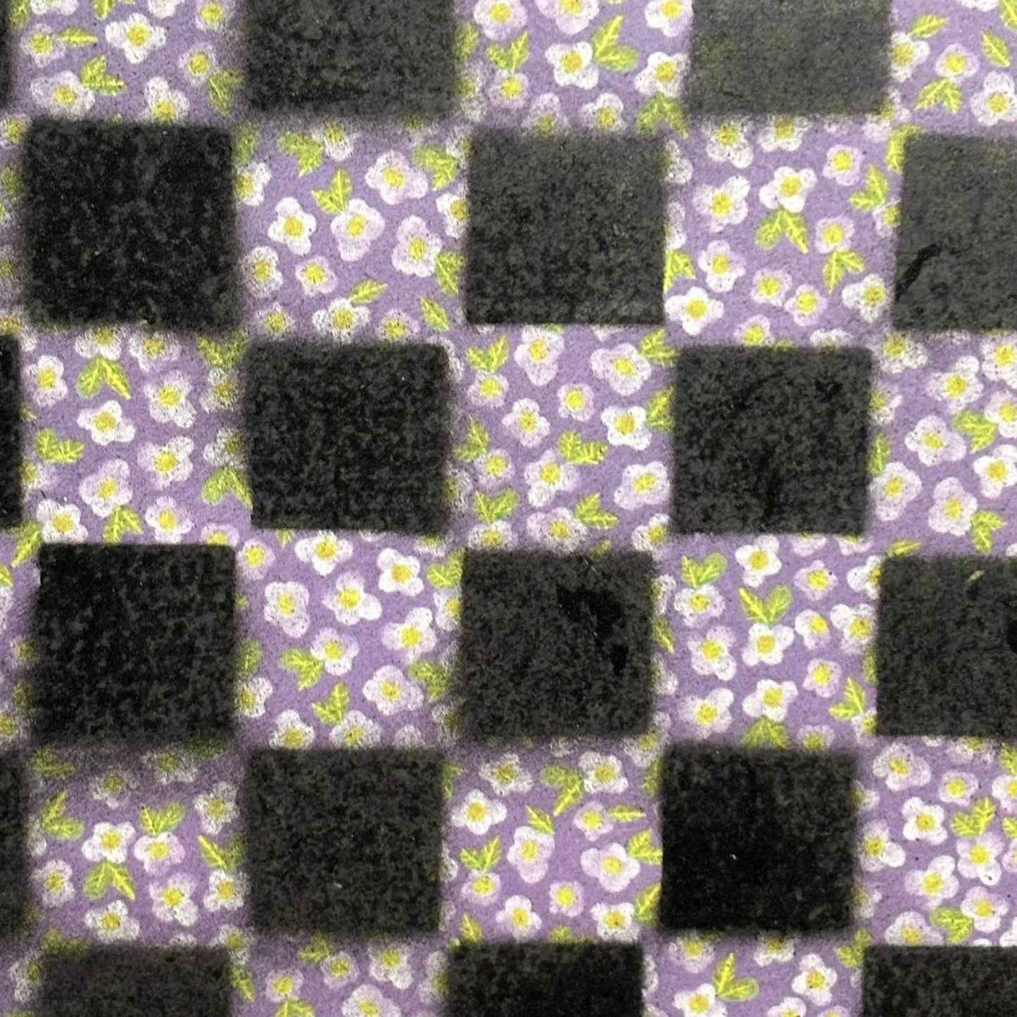 Orange/Purple Chrome - Painted Double Sided Chess Board