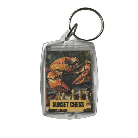 Crab Walk - Chess  Photo Keychain