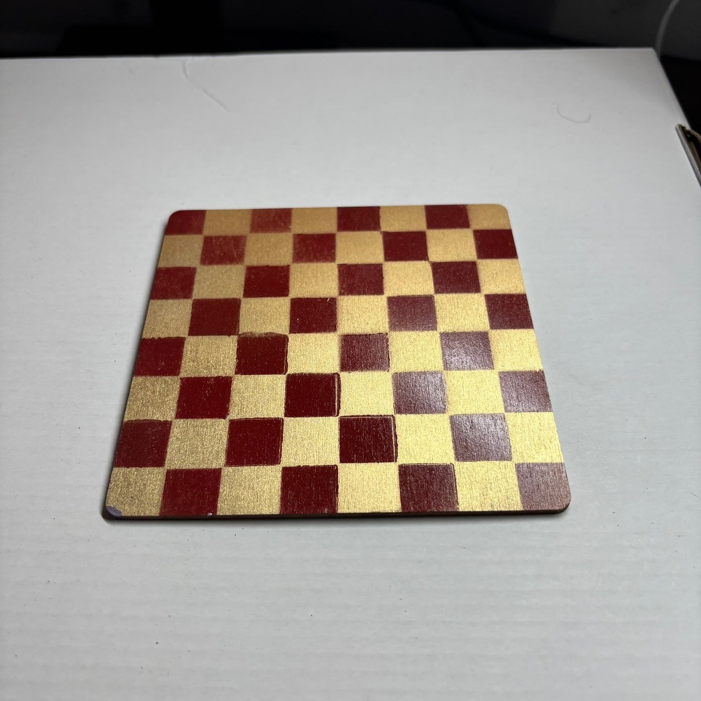 Spartan Gold Red - Mini Chess Set