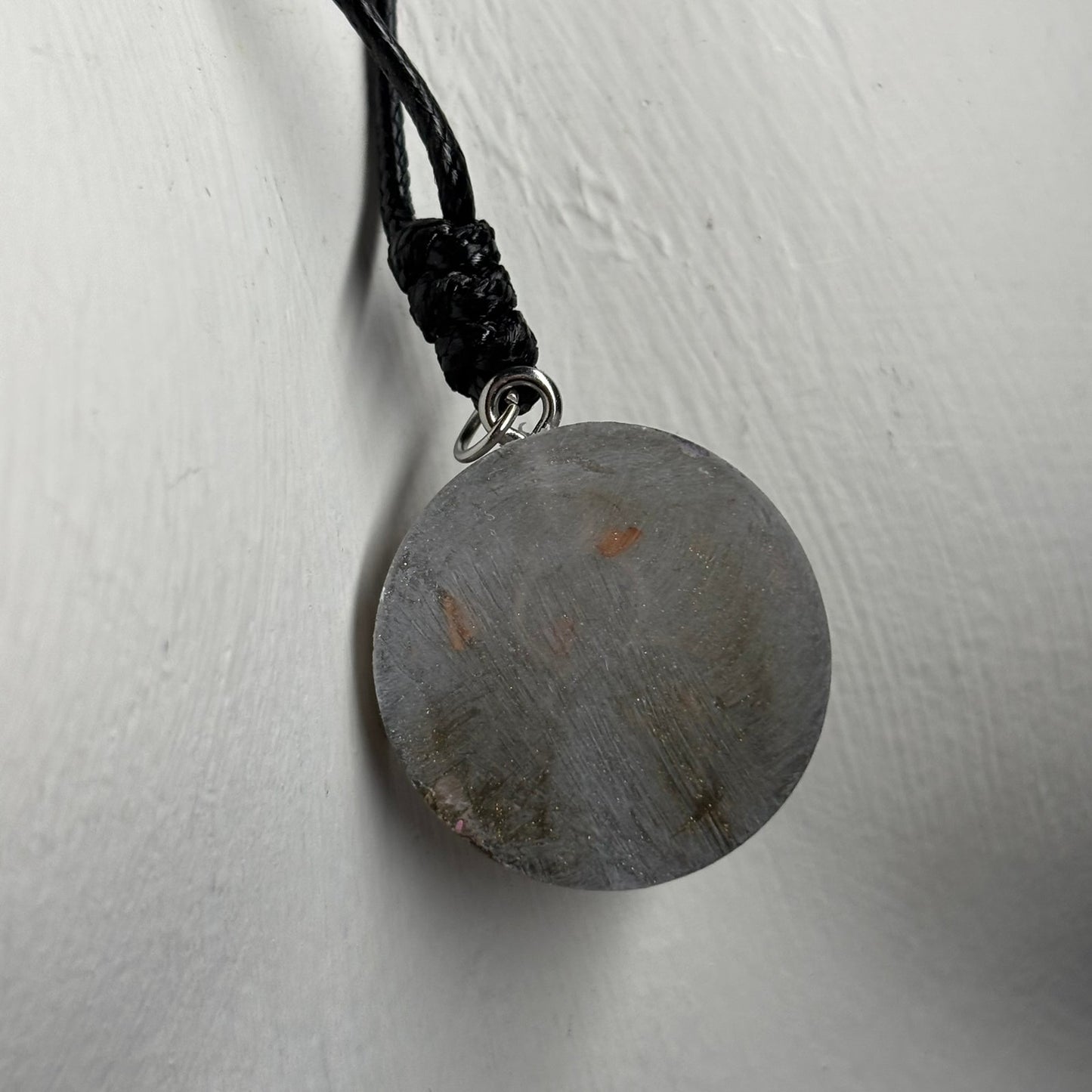 Smooth Dark Green Pawn - Handmade Resin Chess Necklace