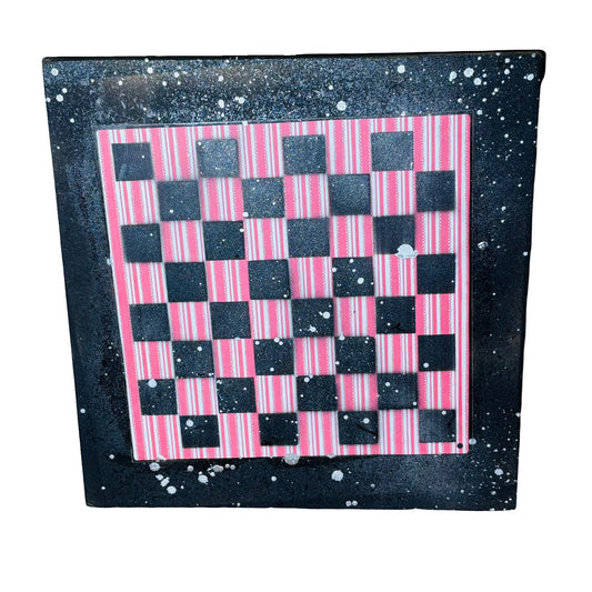 Vintage Lines - Large Scrapbook Chess Board