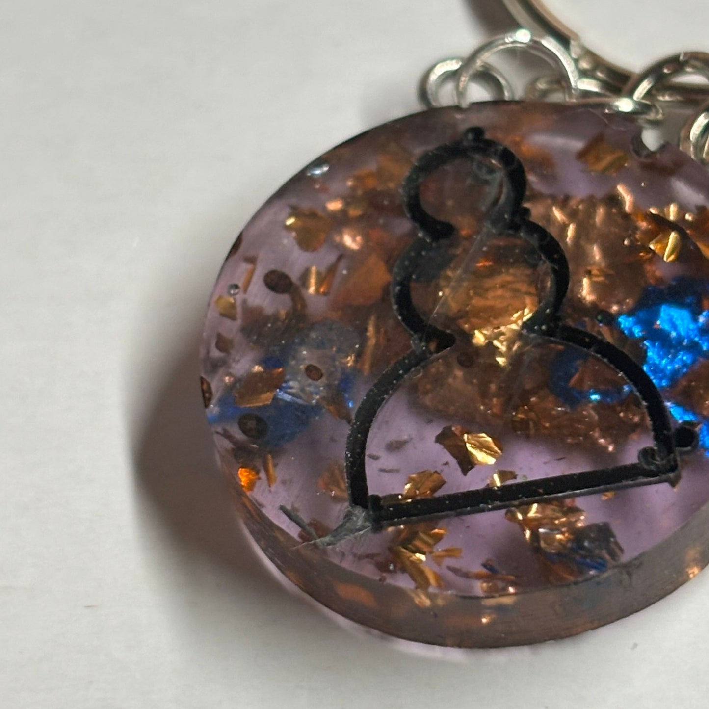 Purple Supreme Pawn - Handmade Resin Keychain