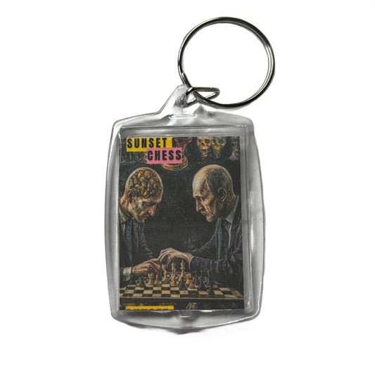 Melting Man - Chess  Photo Keychain