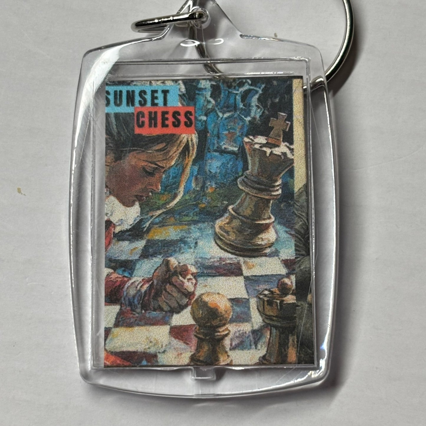 Strategy - Chess  Photo Keychain