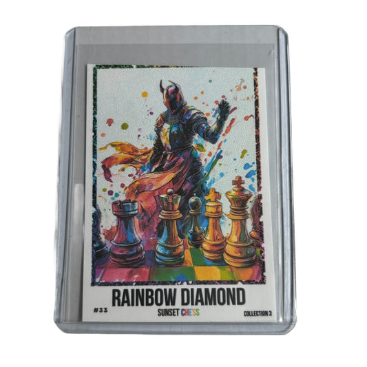 Rainbow Diamond Collection 3 Card #33 - Scrapbook Trading Card