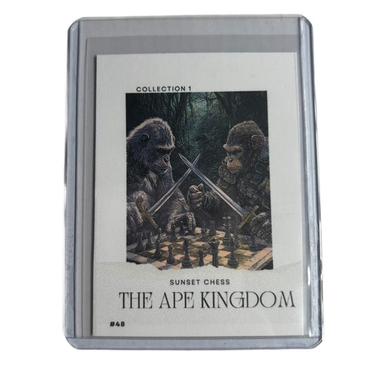 The Ape Kingdom Collection 1 Card #48 - Scrapbook Trading Card