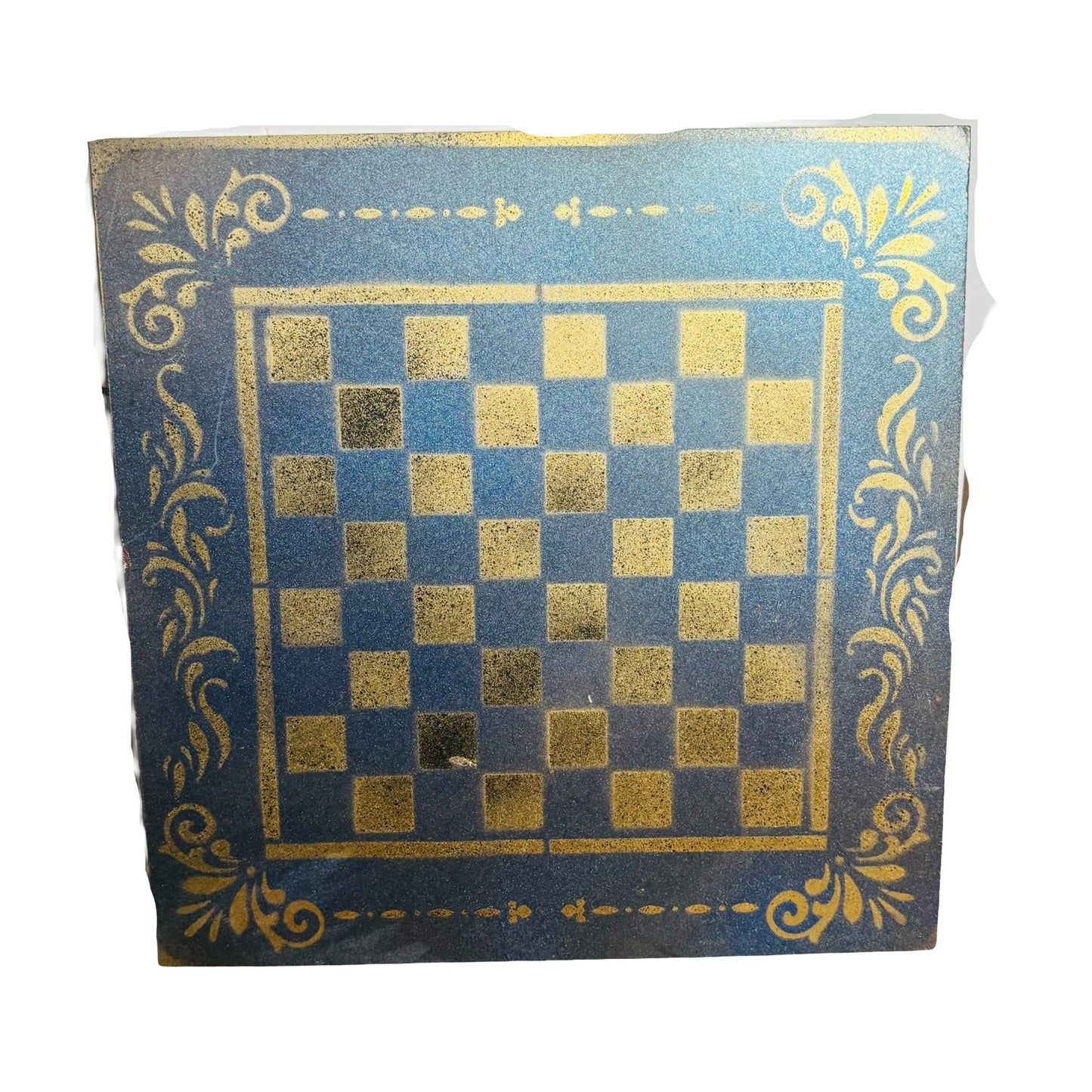 Simple Gold - Painted Chess Board