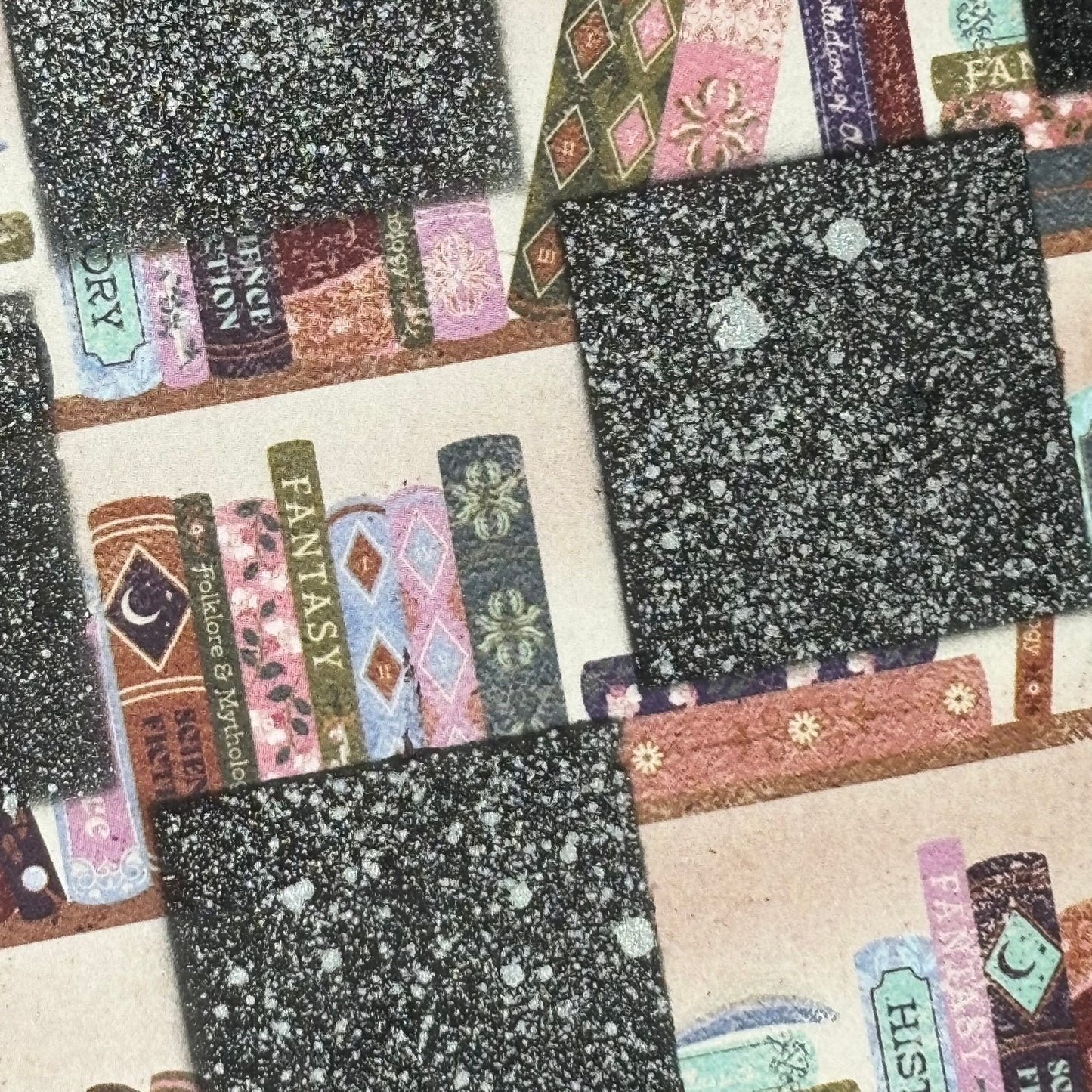 Vintage Library - Scrapbook Chess Board