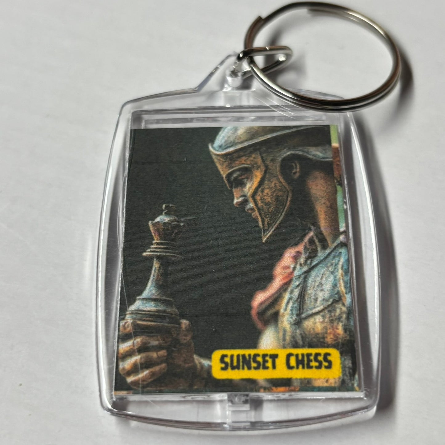 Young Knight - Chess  Photo Keychain