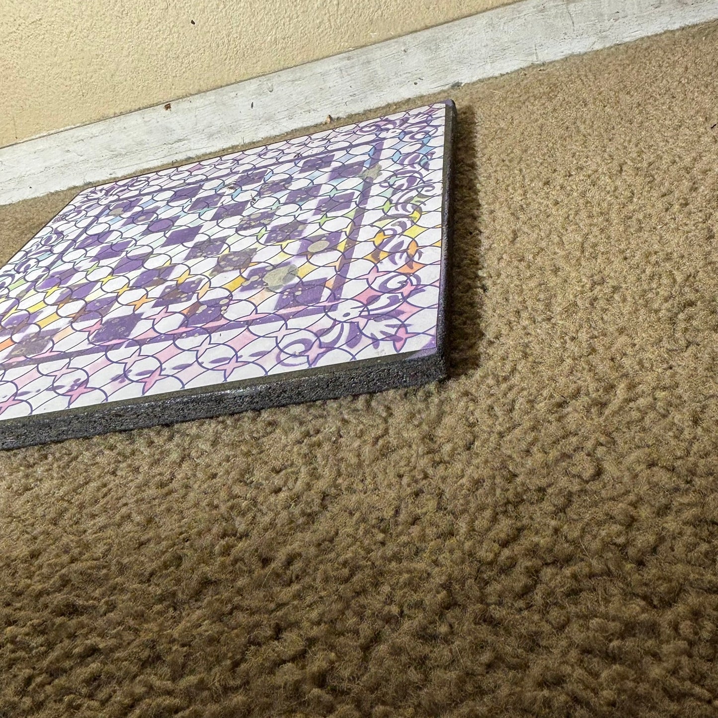 Starlight Purple - Scrapbook Chess Board