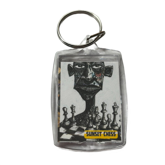 Smudge Grin - Chess  Photo Keychain