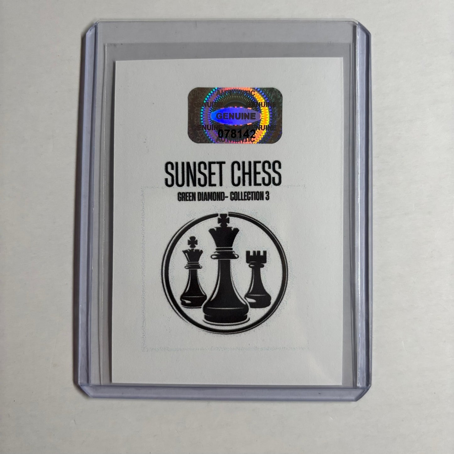 Green Diamond Collection 3 - Trading Card