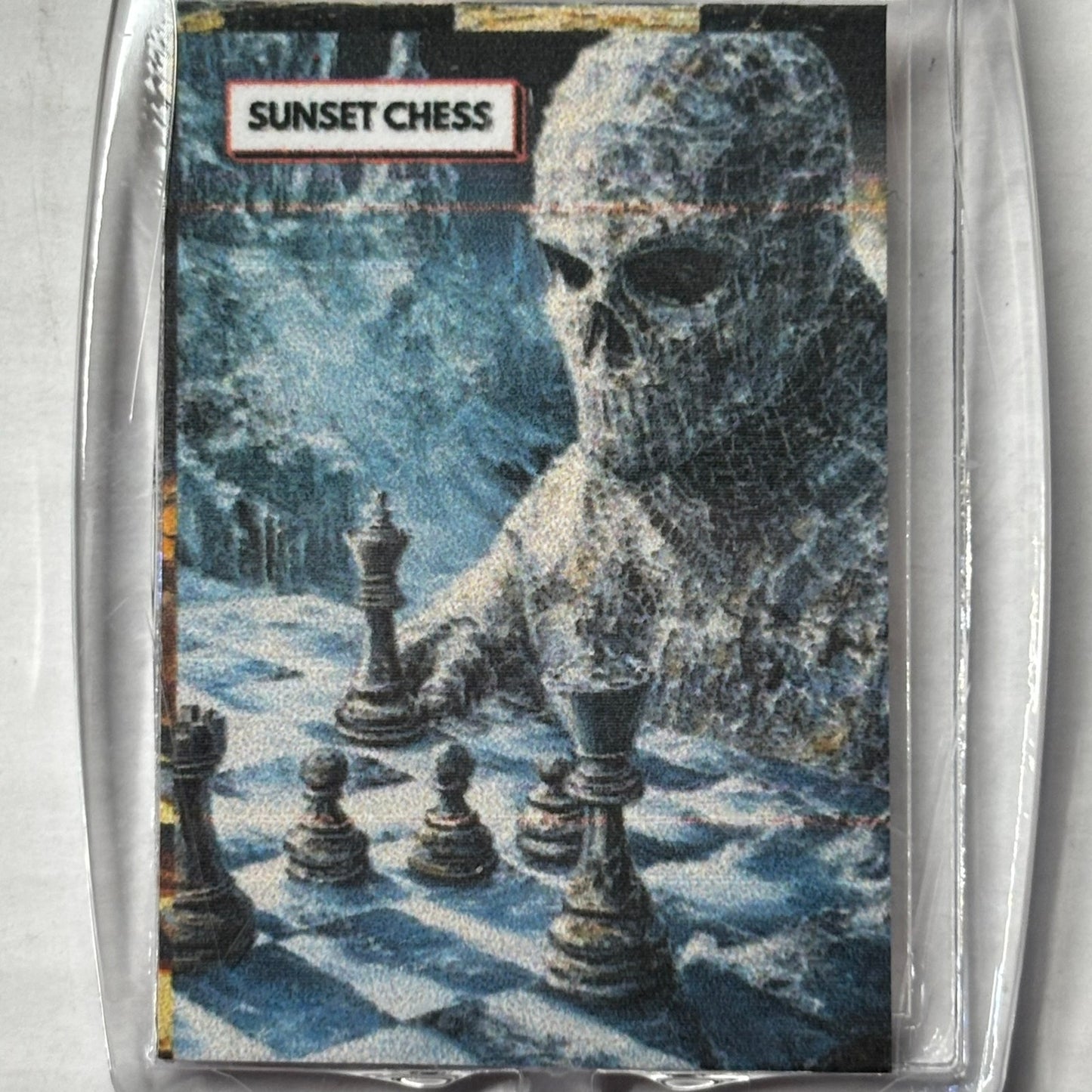 Frost Man - Chess  Photo Keychain