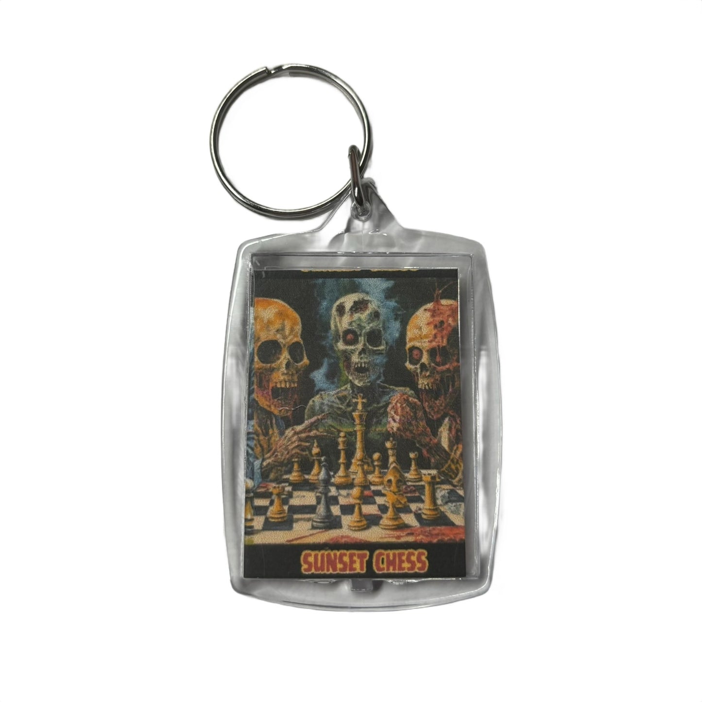 Burning Minds - Chess  Photo Keychain