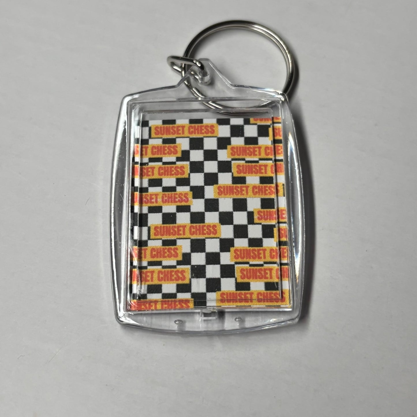 Hot Rod - Chess  Photo Keychain