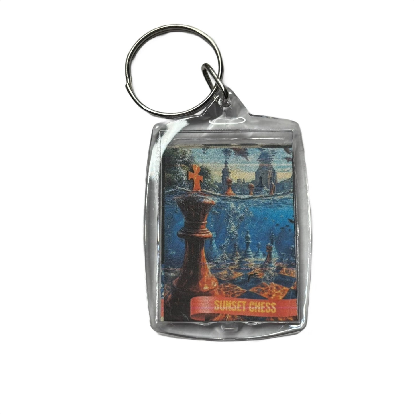 Water Rises - Chess  Photo Keychain