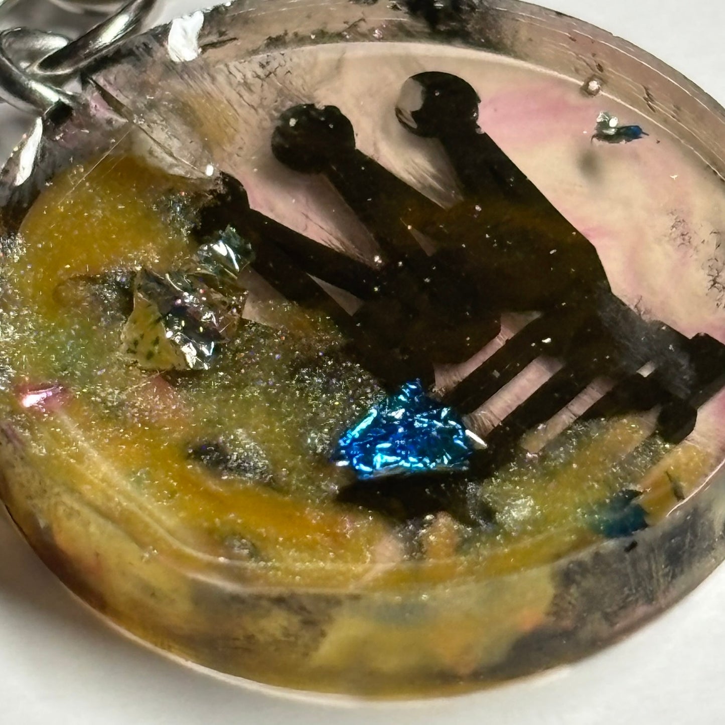 Queens Royalty Handmade Resin Keychain - Flat Edition
