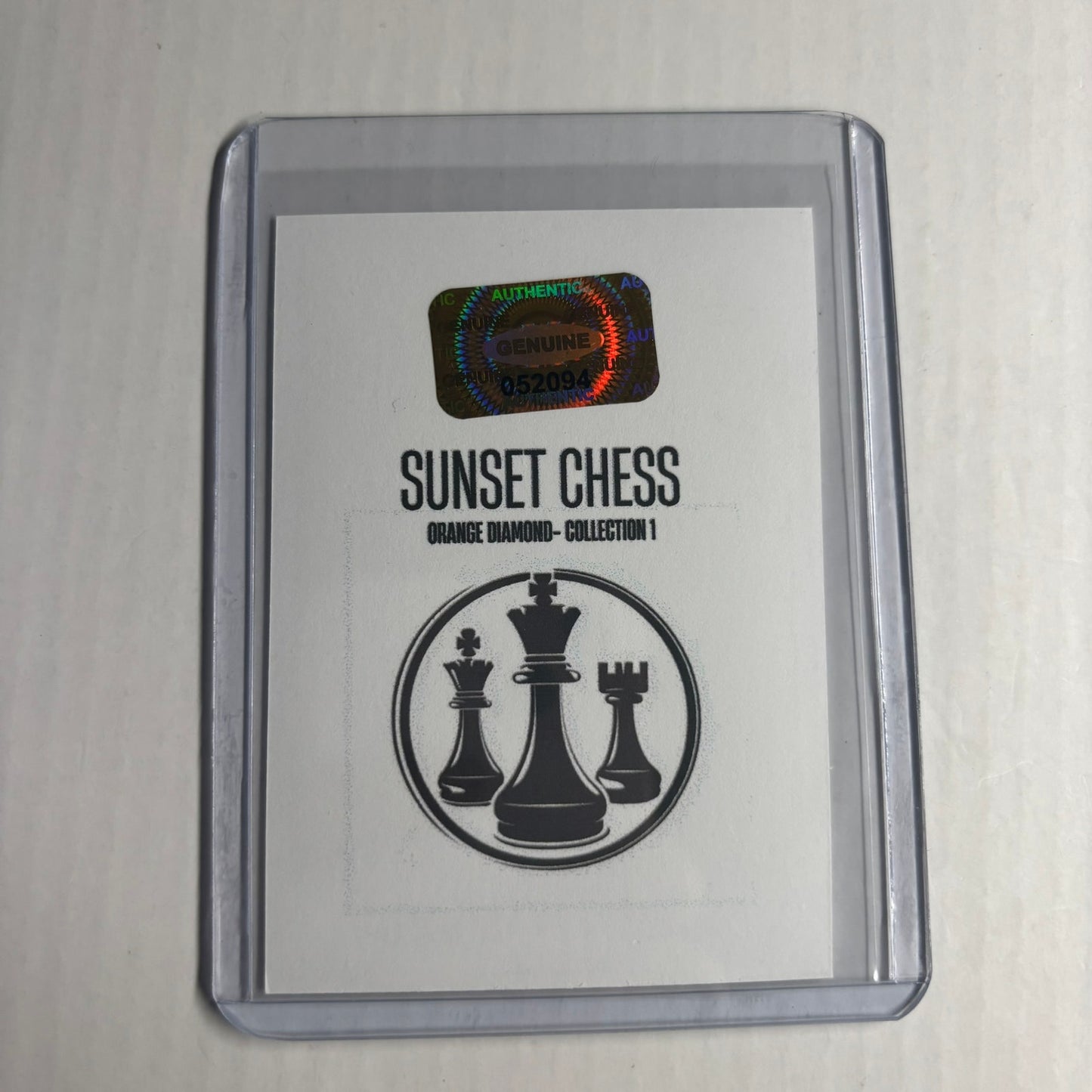 Orange Diamond Collection 1 - Trading Card