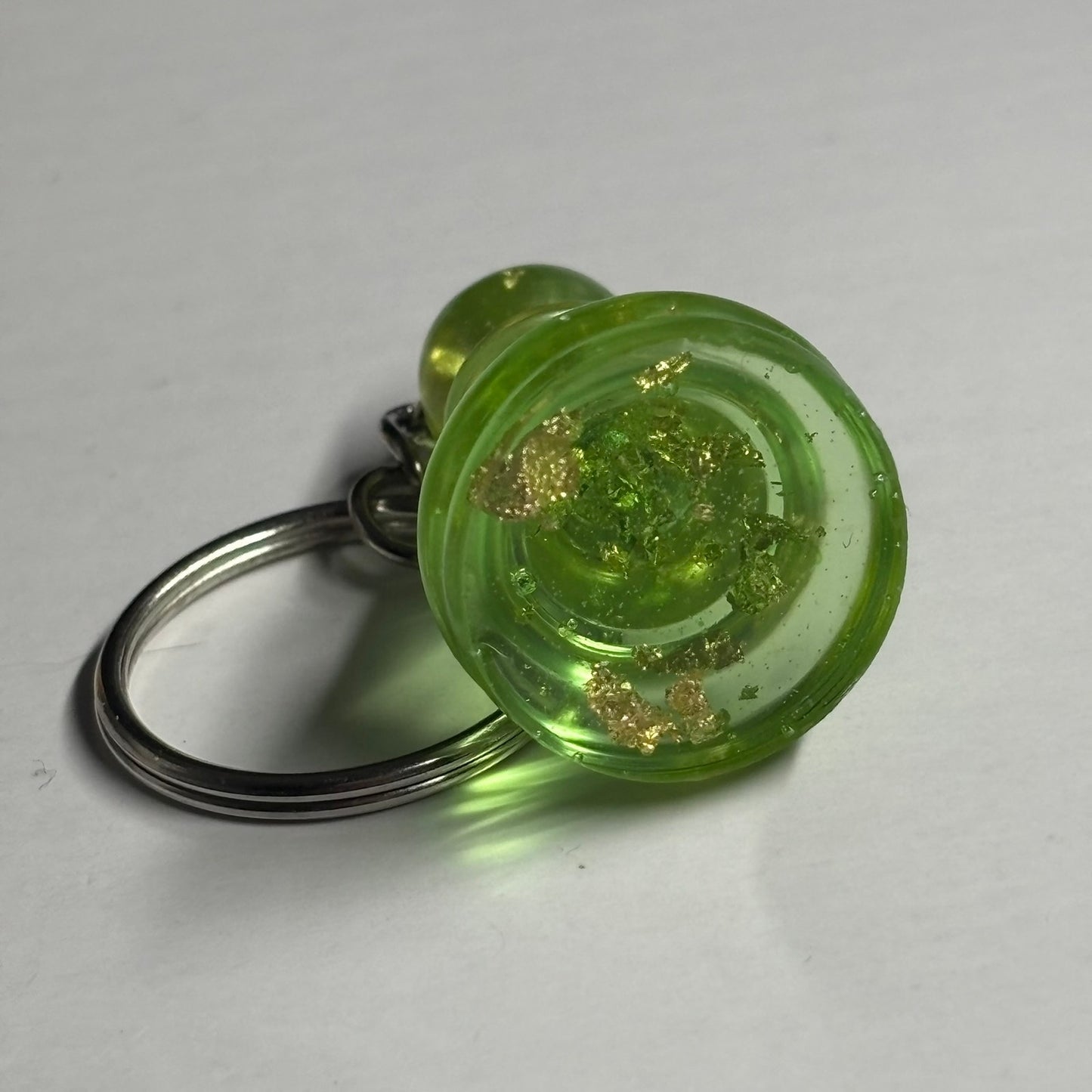 Green Pawn - Handmade Resin Keychain