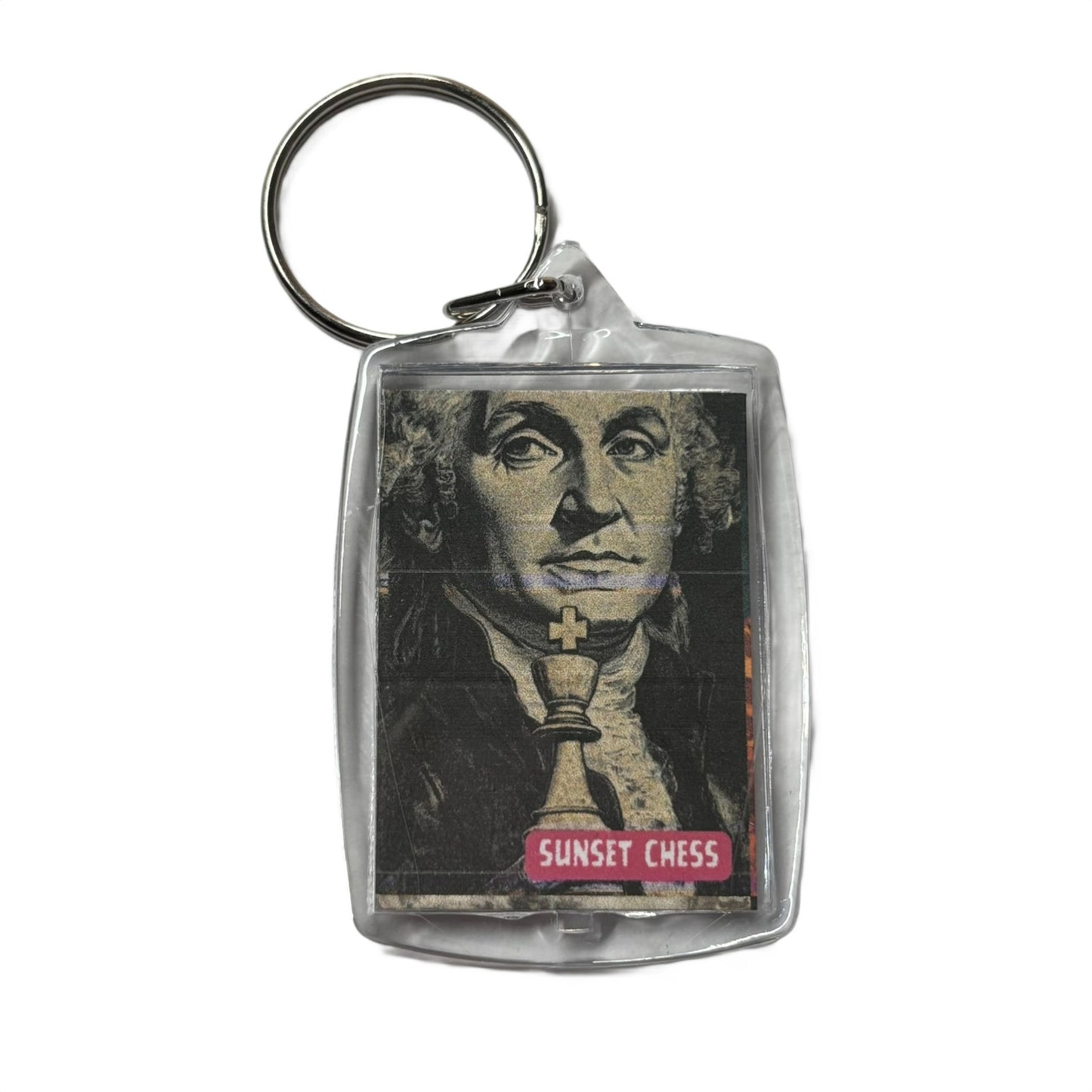Presidential - Chess  Photo Keychain