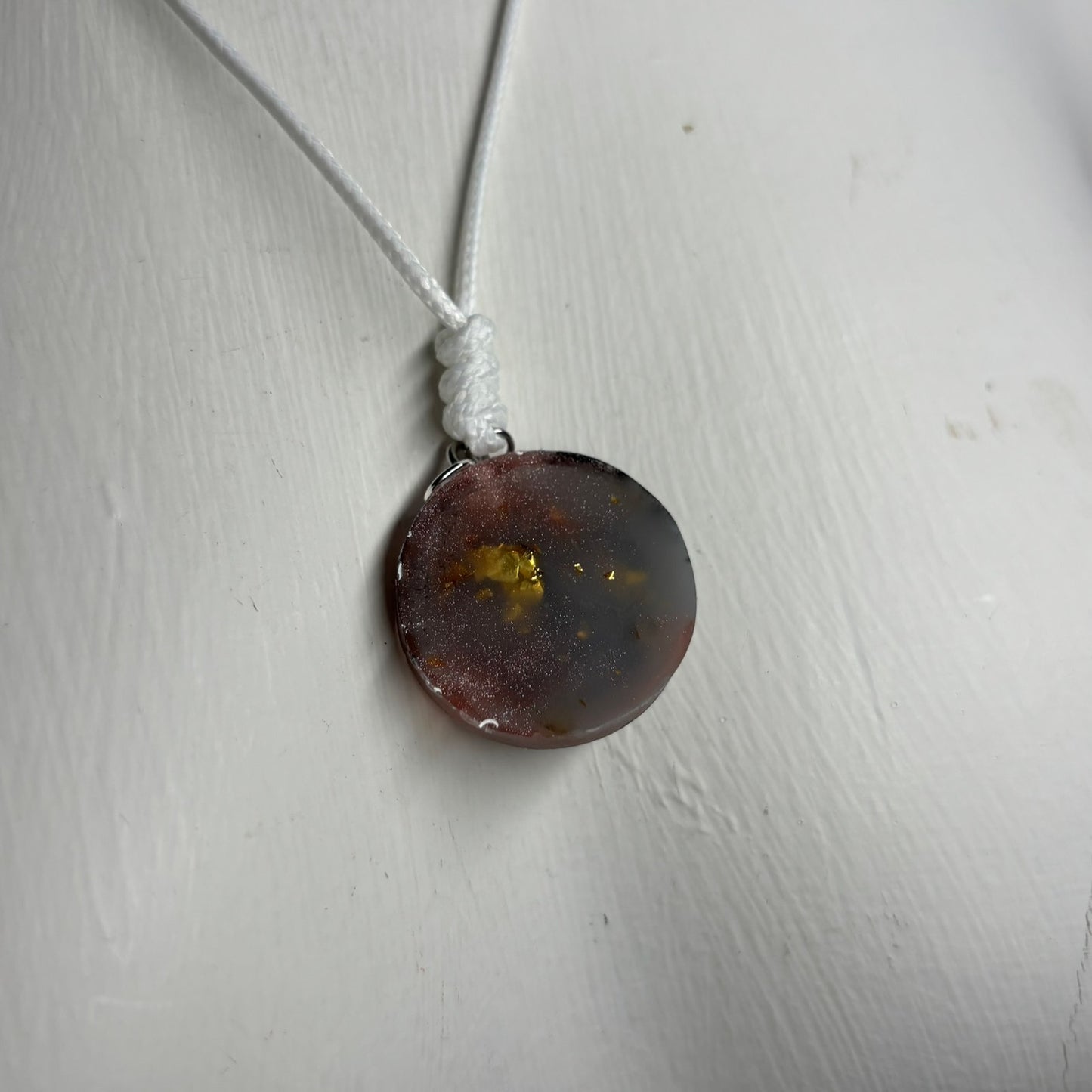 Simple King - Handmade Resin Chess Necklace