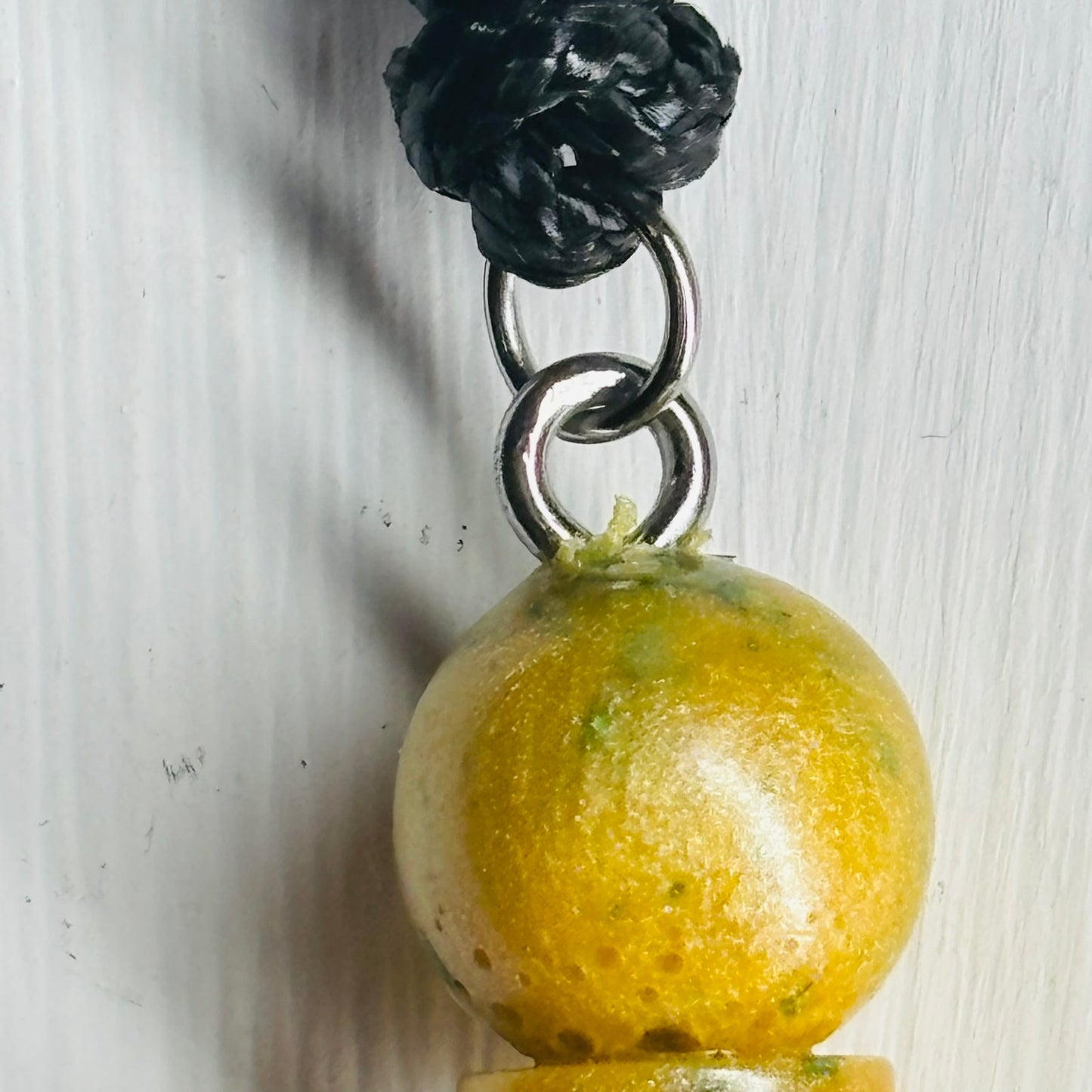 Supreme Yellow Pawn - Handmade Resin Chess Necklace