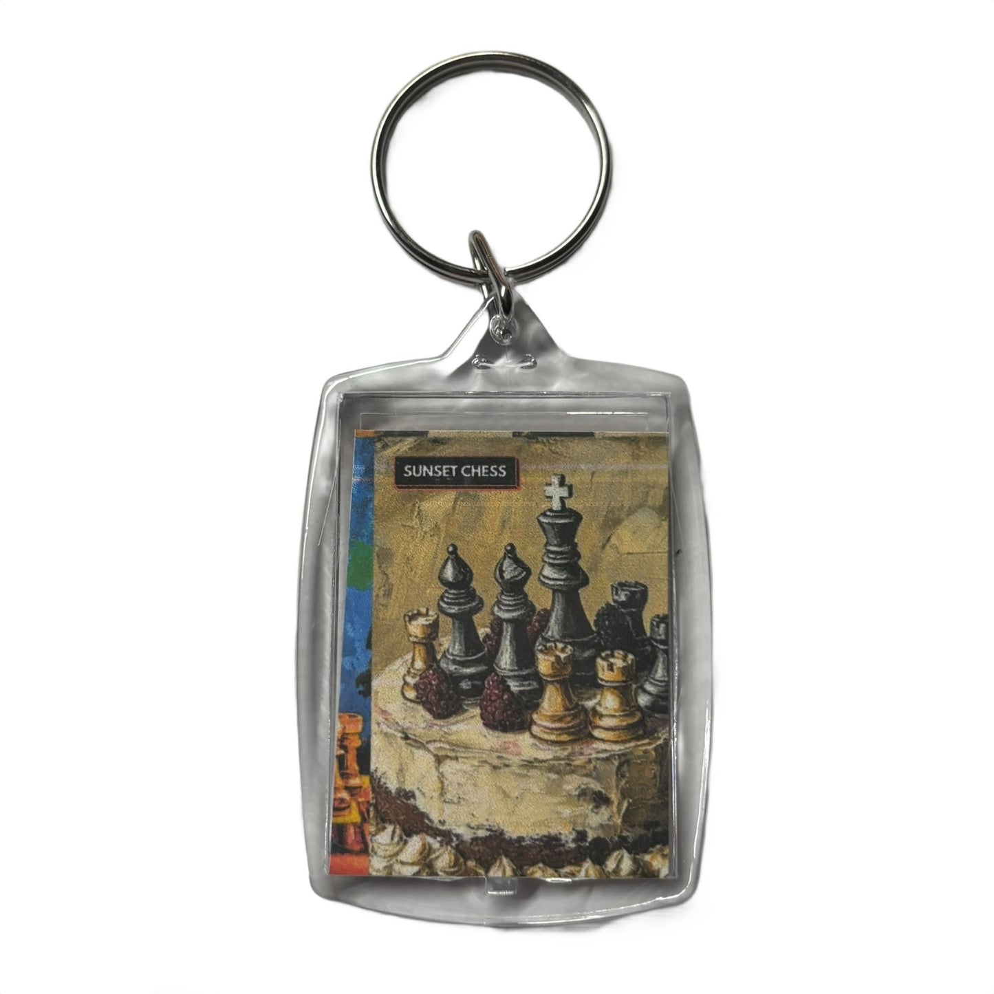 Chess Cake - Chess  Photo Keychain
