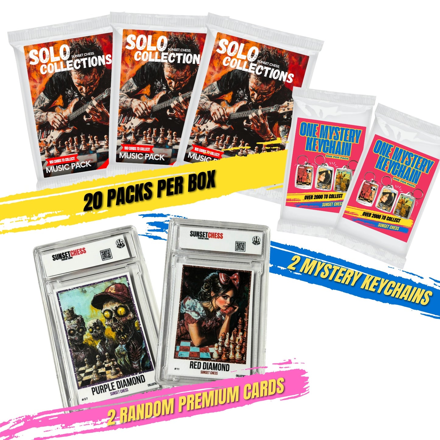 Music Collection - Jumbo Box Pack - Chess Trading Cards