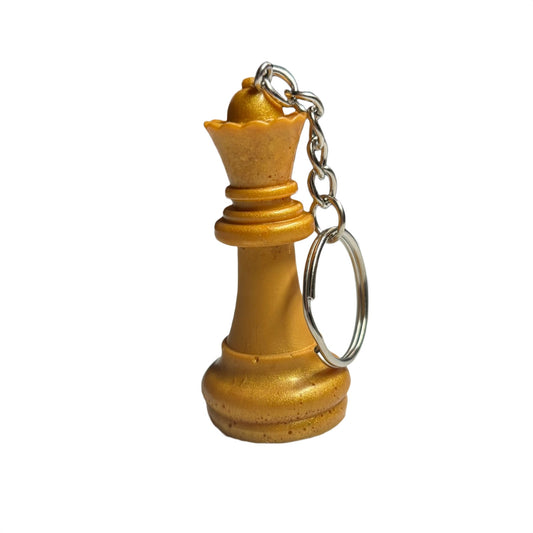 The Golden Queen - Handmade Resin Keychain