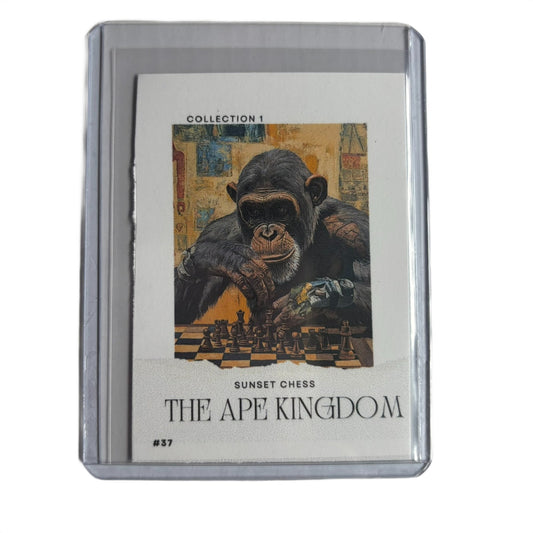 The Ape Kingdom Collection 1 Card #37 - Scrapbook Trading Card