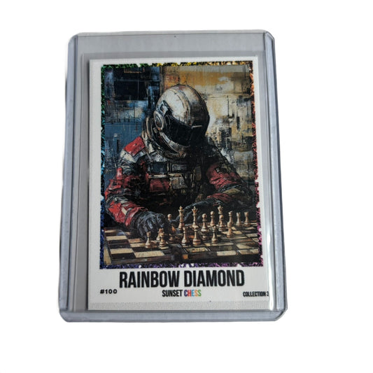 Rainbow Diamond Collection 3 Card #100 - Scrapbook Trading Card