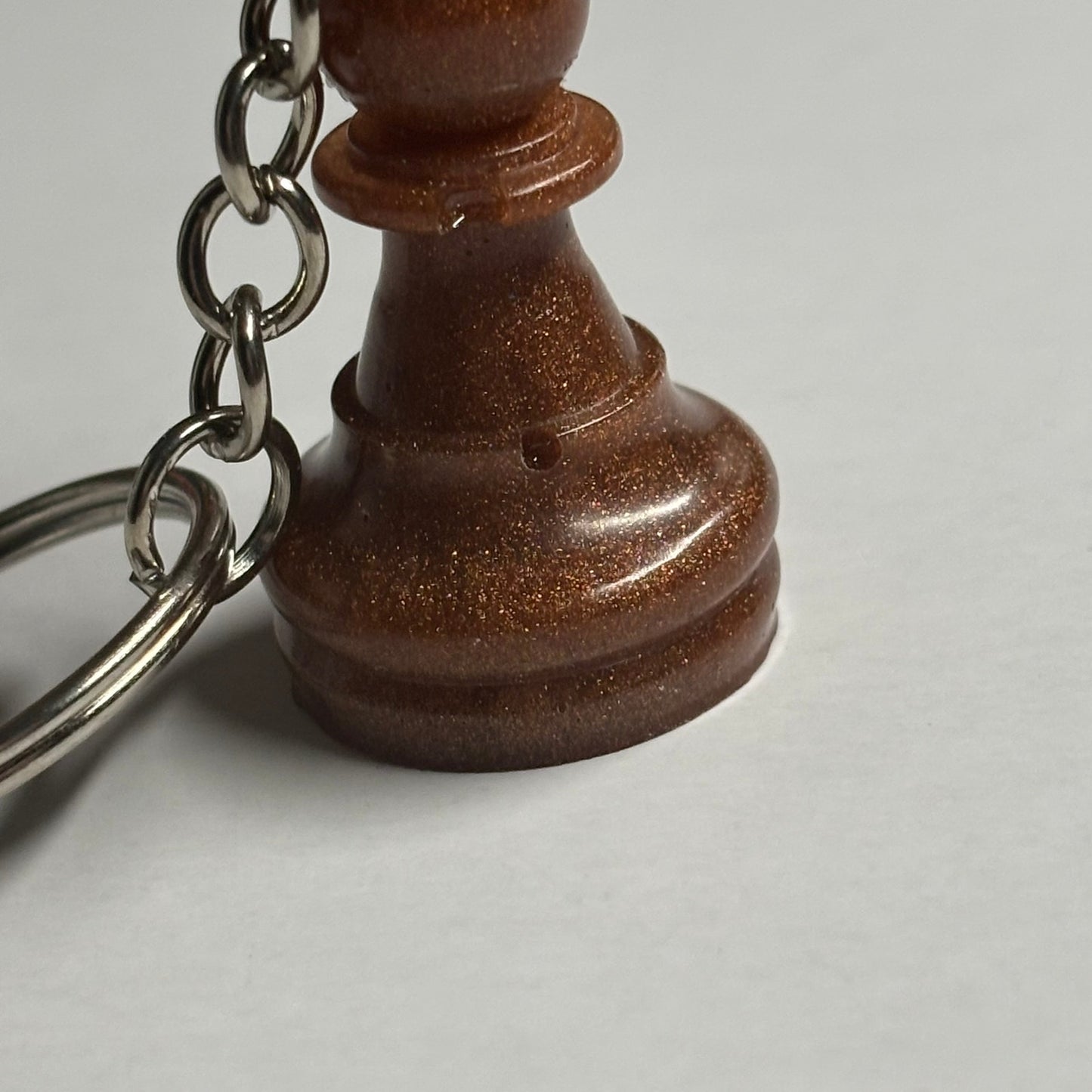 Brown Pawn - Handmade Resin Keychain