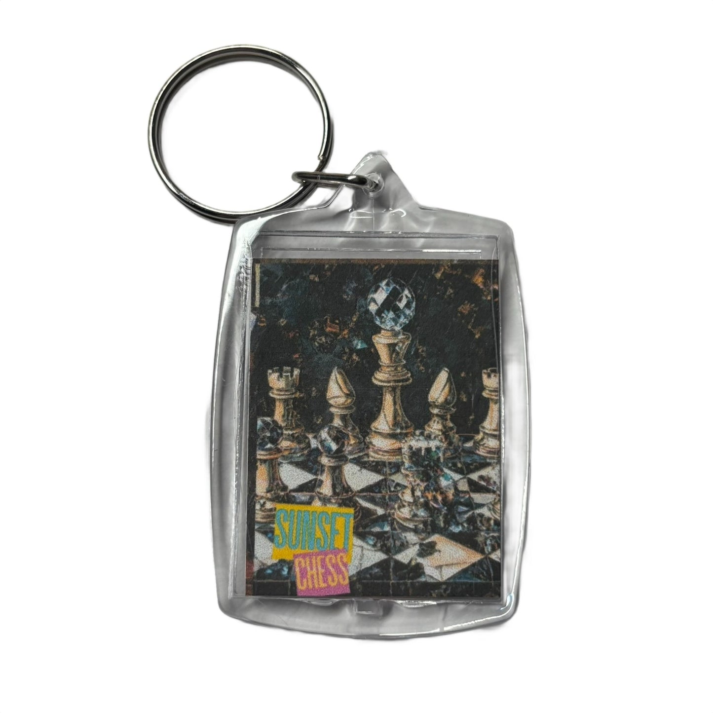 Royalty - Chess  Photo Keychain
