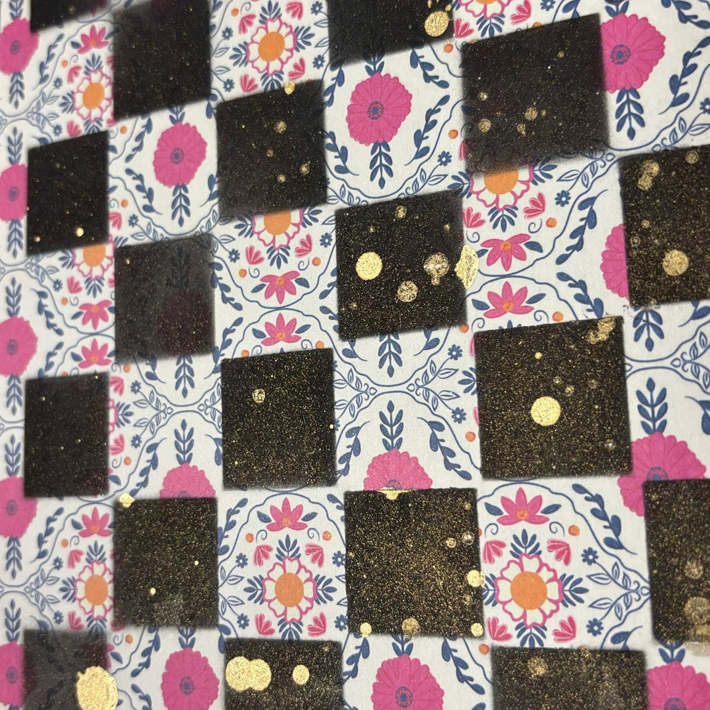 Classy Pattern - Scrapbook Chess Board