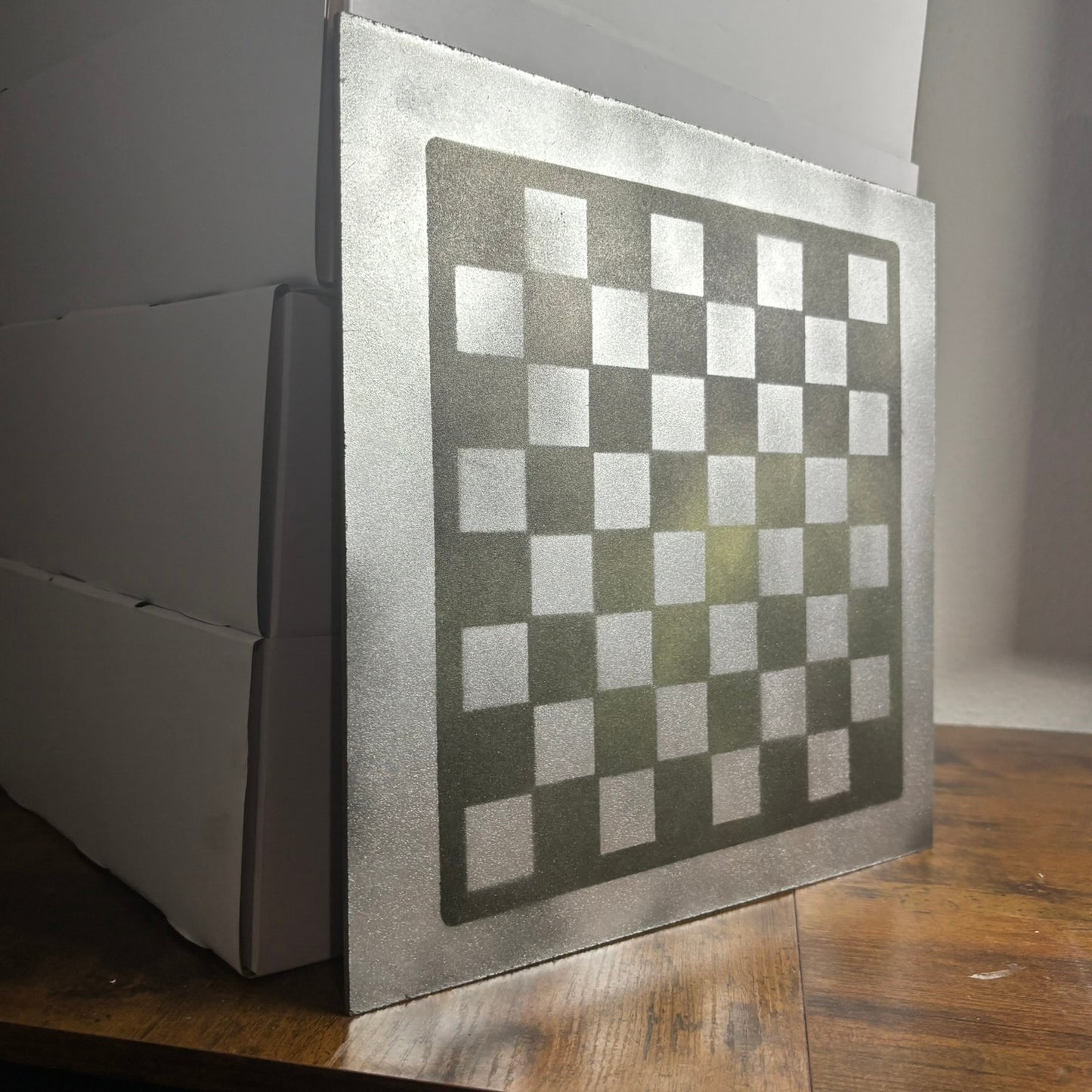 Rustic Green - Painted Chess Board