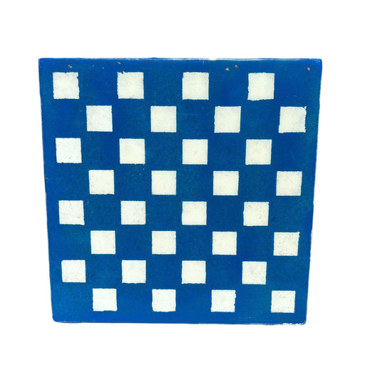 Sea Blue - Resin Coated Chess Board