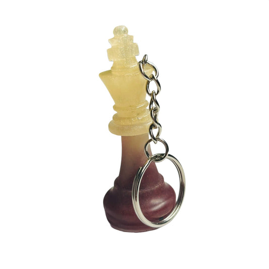 Red Velvet Bottom King - Handmade Resin Keychain