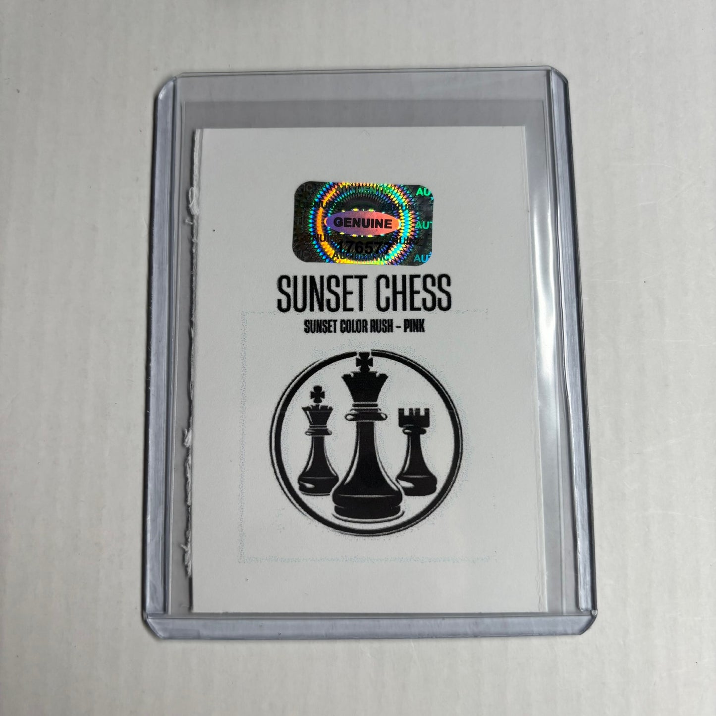 The Pink Collection Card