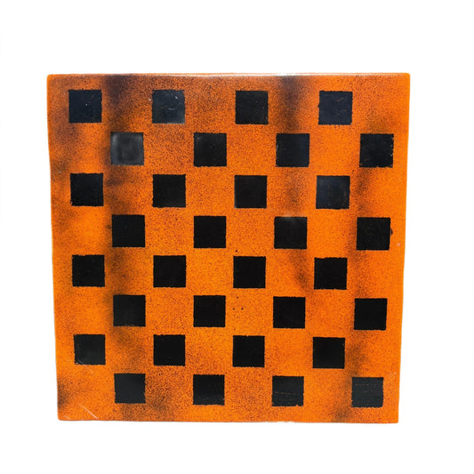 Orange Stealth - Resin Coated Chess Board