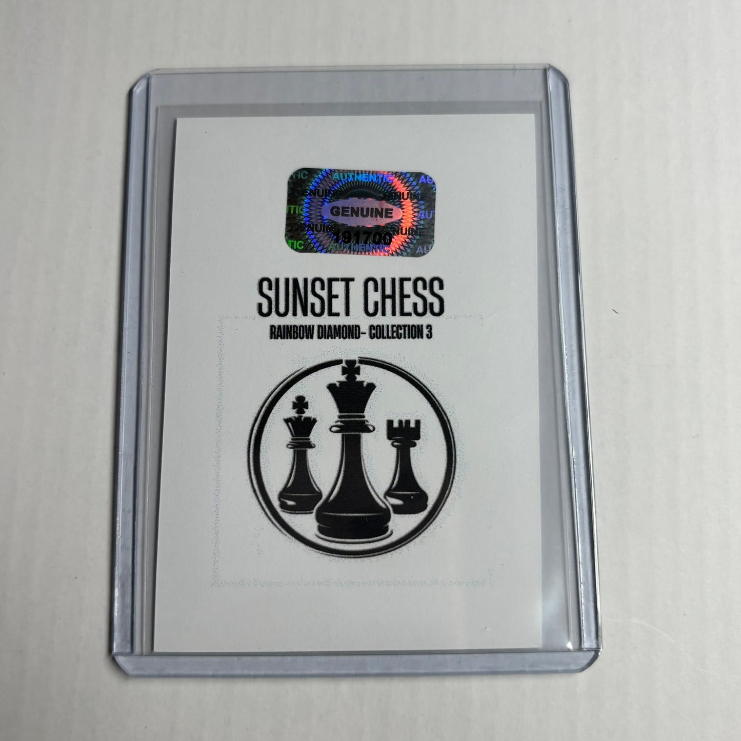 Rainbow Diamond Collection 3 Card #48 - Scrapbook Trading Card