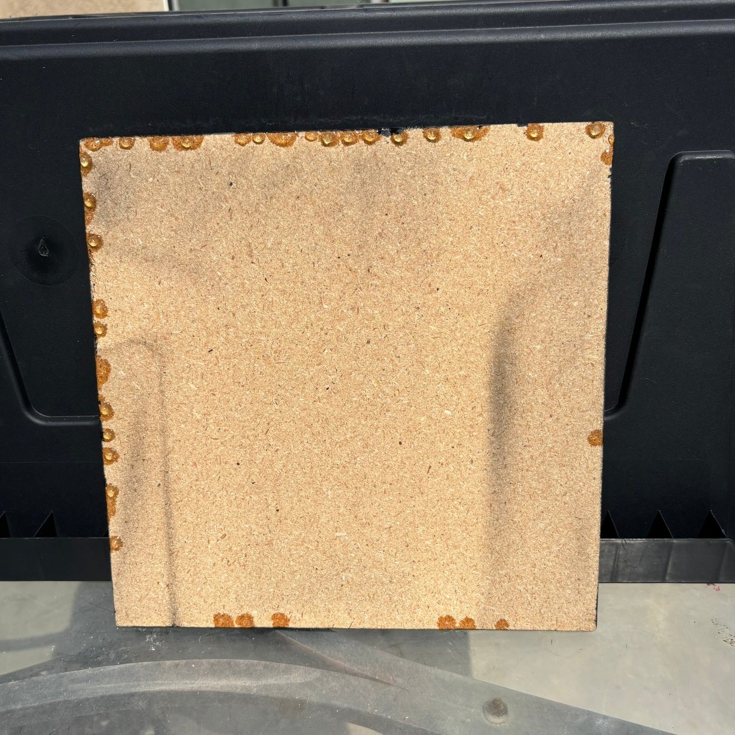 Green Vintage - Resin Coated Chess Board