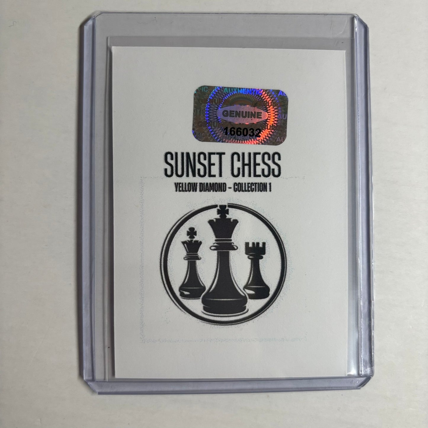 Yellow Diamond Collection 1 - Trading Card