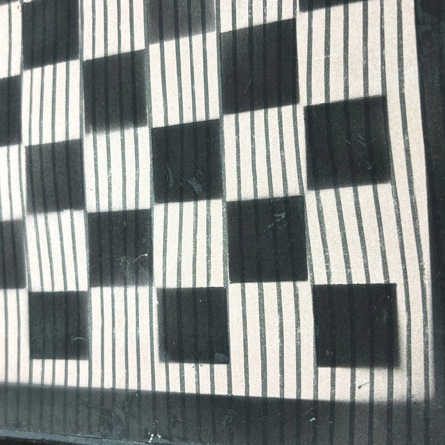 Vintage Lining - Scrapbook Chess Board