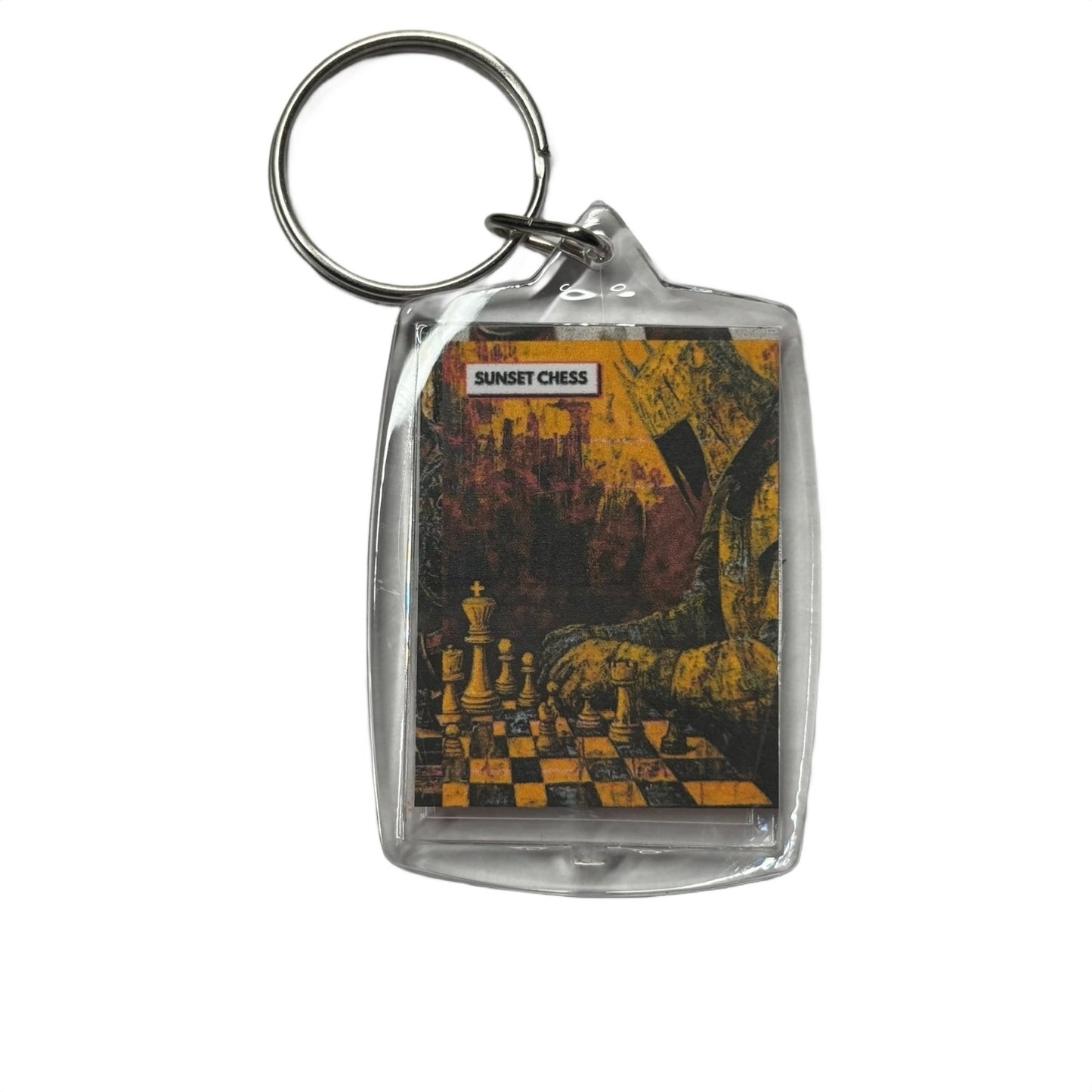 Rusted Knight - Chess  Photo Keychain