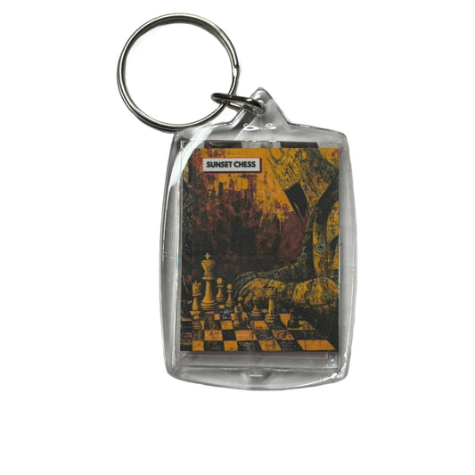 Rusted Knight - Chess  Photo Keychain