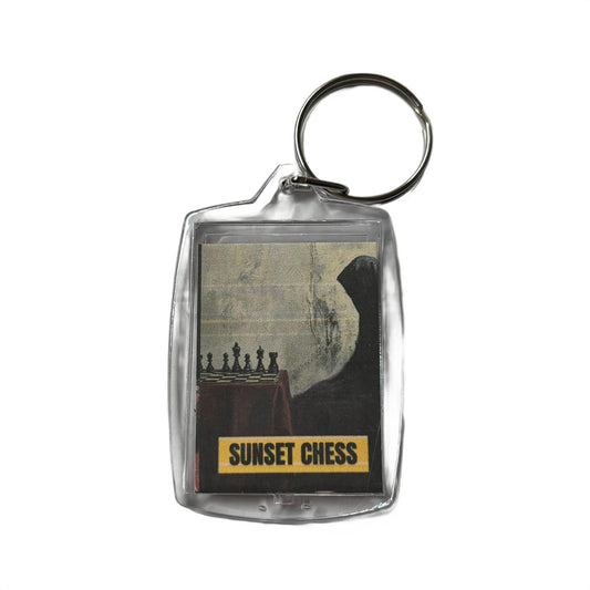 Shadow Man - Chess  Photo Keychain